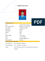 CV Kadek Mas Candra Mahendra