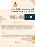 Public Debt, Public Investment and Economic Growth
