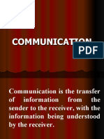 Communication M14