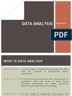 IM - Data Analysis - Practical Research