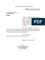 Permiso por evaluación psicológica tras robo de teléfono institucional