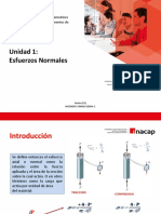 Esfuerzos axiales en elementos mecánicos