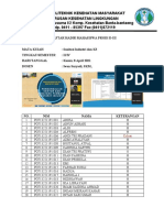 Daftar Hadir