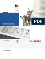 Manuale Lavastoviglie Bosch SM e SB