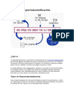 Departamentalizacion - Adminstracion Iv - Usac-2019