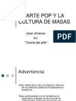 12.PPT Jiménez II. El Arte Pop...