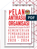 Pelan Antirasuah Organisasi KPLB 2020-2024