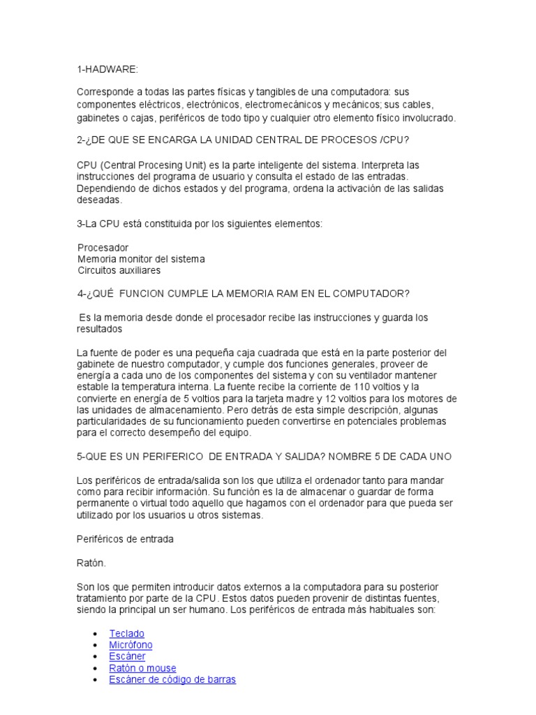HADWARE | PDF