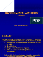 Environmental Aesthetics: Code 3674