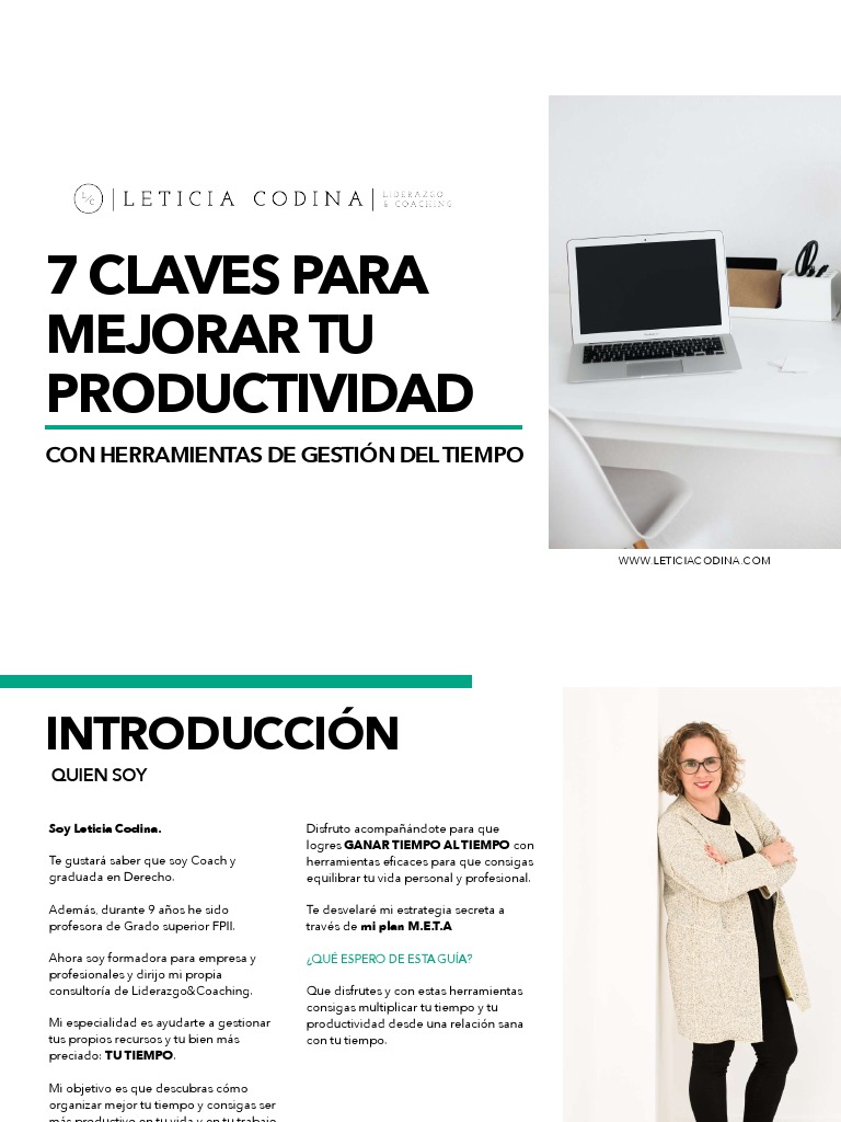 Mejora tu Productividad: 7 Claves | PDF | Gestión del tiempo ...