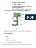 Drilling Machine and Types