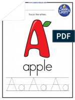 Abc English Tracing