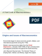 A First Look at Macroeconomics