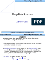 Heap Data Structure: Zahoor Jan
