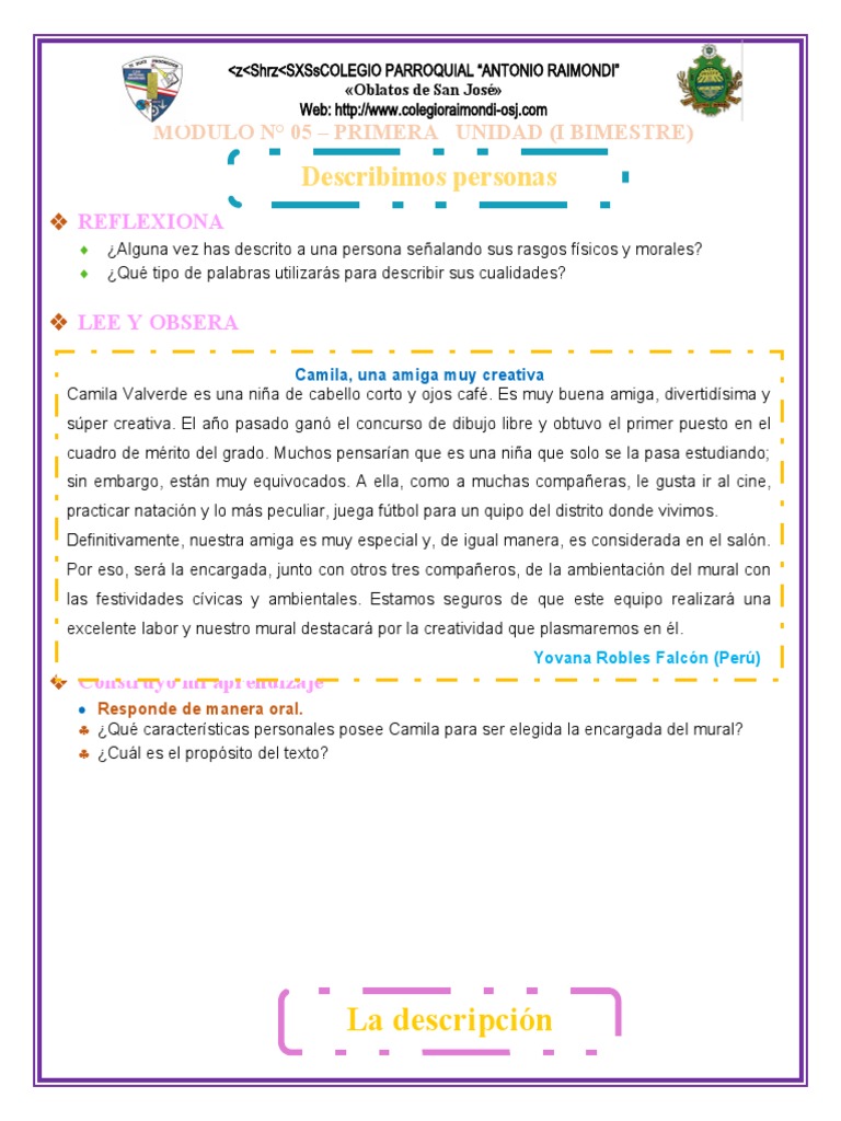 Modulo 05 | PDF | Artes del Lenguaje y Comunicación