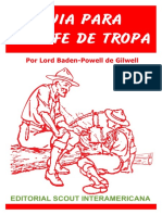 Guia para El Jefe de Tropa: Por Lord Baden-Powell de Gilwell