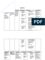 Biopsy: Assessment Diagnosis Planning Intervention Rationale Evaluation