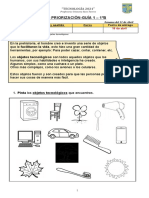 1°B - TECNOLOGÍA - U0-Guía 1 - Instrucciones.