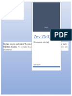 ZNX ZMC: (Document Subtitle)