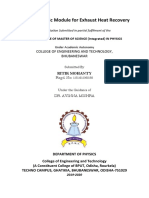 Thermodynamics Frontiers