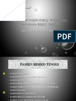 Materi Pelatihan - Pelayanan Pasien Risiko Tinggi Dan Pelayanan Risiko Tinggi