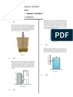 Assignment 2.1 Fluid Statics - Problem Set No. 2