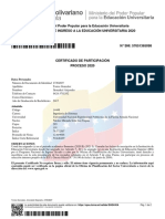 Certificado Resultado Opsu