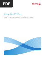 Xerox Igen4 Press: Site Preparation Kit Instructions