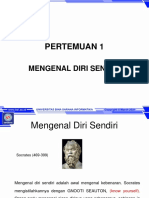 Pertemuan 1: Mengenal Diri Sendiri