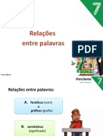 Relaçoes Entre Palavras