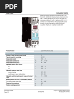 Data Sheet 3UG4622-1AW30: Measuring Circuit