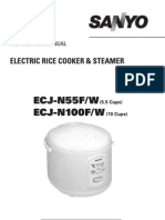 Sanyo - Electric Rice Cooker - ECJ-N55F