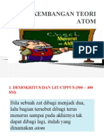 perkembangan atom