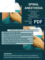 Spinal Anesthesia 21