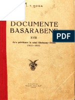 DOCUMENTE BASARABENE 18 Acte Privitoare La Satul Ohrincea-Orhei (1612-1810)