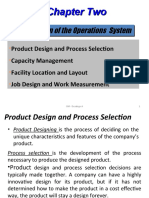 Design of The Operations System Design of The Operations System