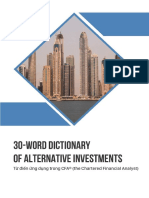 17. Từ Điển Alternative Investments CFA