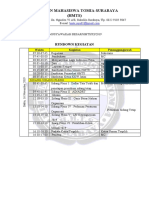 Rundown Kegiatan MUBES HMTS 2019 Belum Fix