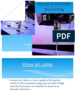 Water Jet Cutter