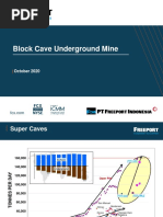 19b - Block Cave Underground Mine - PT Freeport Indonesia - BDTBT - (21 Oktober 2020)