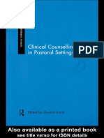 Clinical Counselling in Pastoral Settings (Clinical Counselling in Context Series) (PDFDrive)