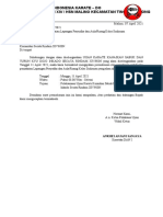 Surat Izin Peminjaman Lapangan Prayudha Secata