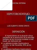 HIPOTIROIDISMO