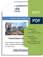 MRP Tata Steel Report
