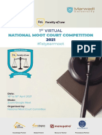 National Moot Court Competition: 1 Virtual