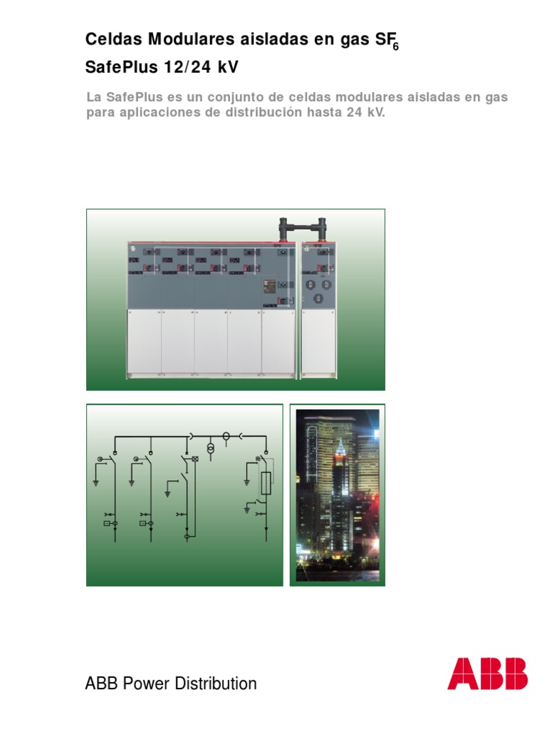 Celdas Modulares Aisladas SafePlus ABB | PDF | Relé | Transformador