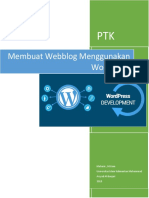 Membuat WebBlog Sendiri Dengan Wordpress