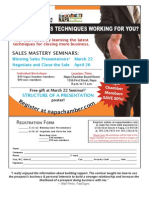 March 2011 Napa Chamber E-SHEETS