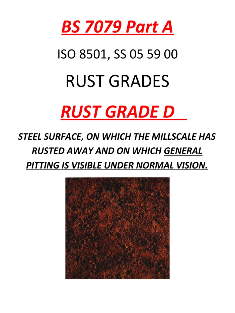 RUST GRADE D Print Out | PDF