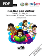 Q3 Reading and Writing 11 Module 1